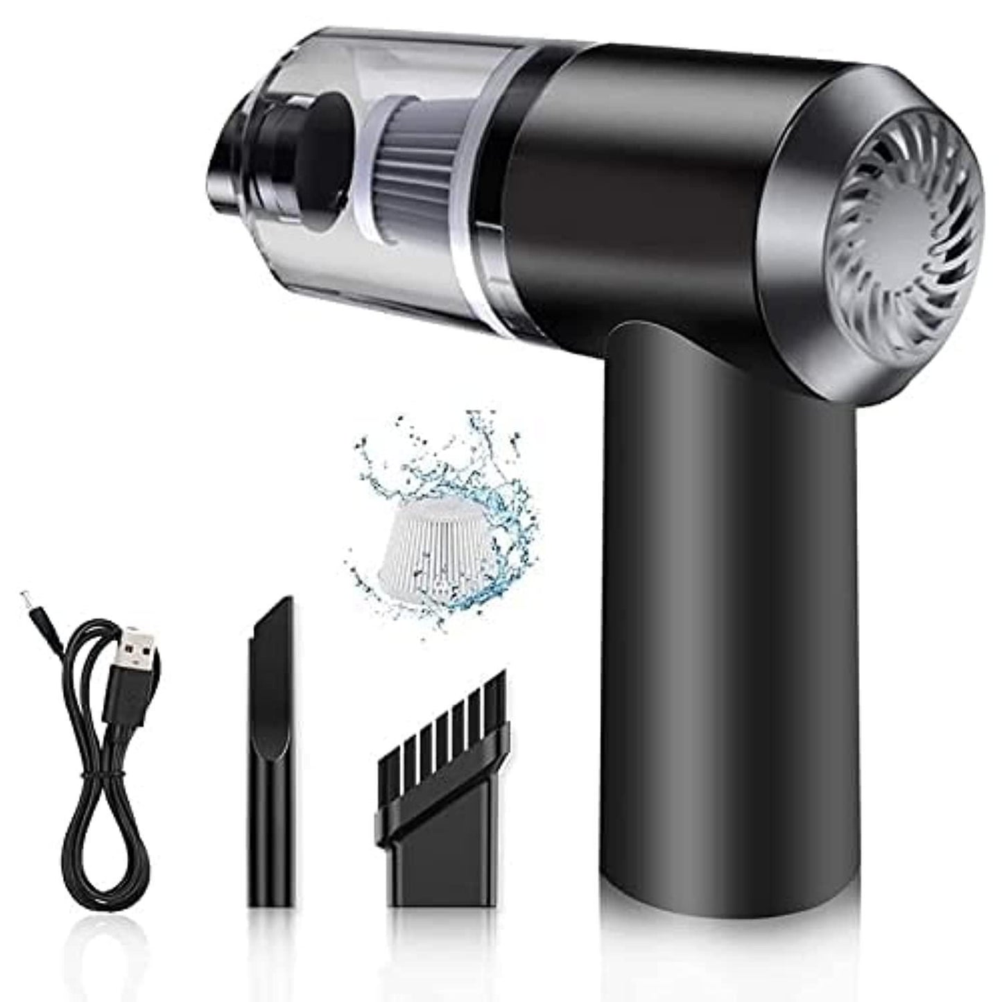 Mini Handheld Wireless Vacuum Cleaner – Powerful Portable Dust Remover for Car, Home & Office