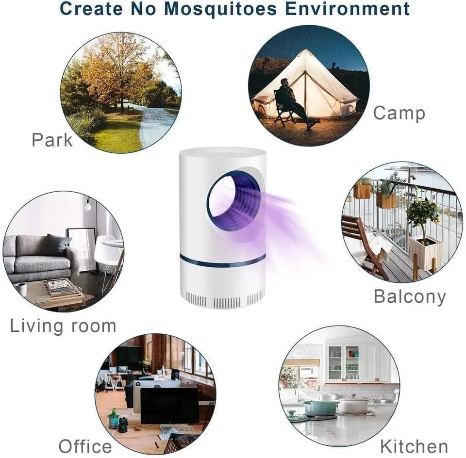 Mosquito Killer International Eco Friendly Bug Zapper Mosquito Lamp Dual Mosquito Zapper Lamp Indoor Insect Trap Portable Killer Lamps(Blue)