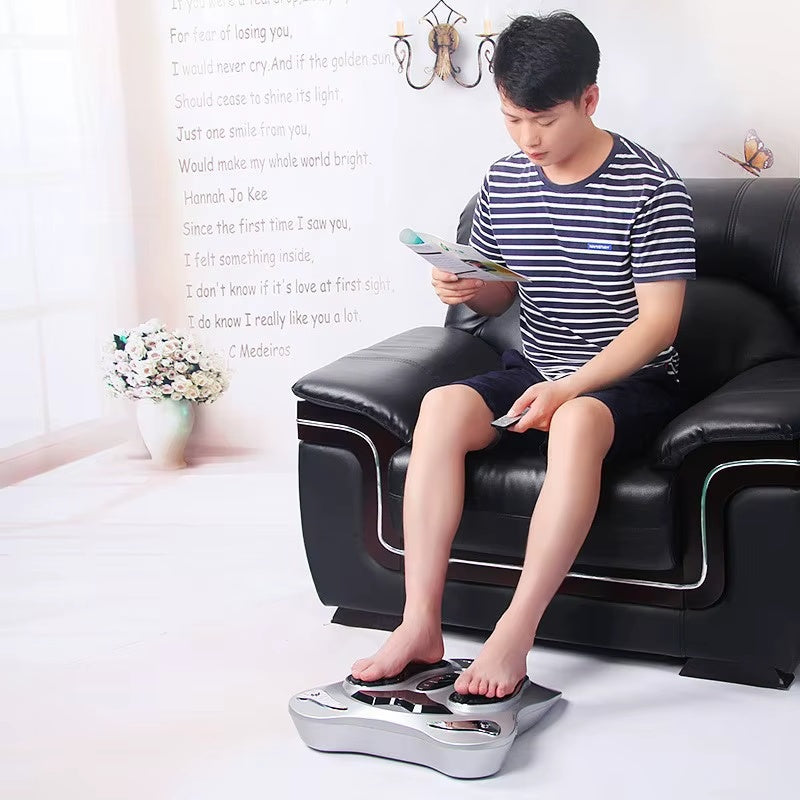 Full Body Soothing Pulse Massager Home Foot Easy Enjoy Meridian Instrument Deep Relaxation Foot Massager