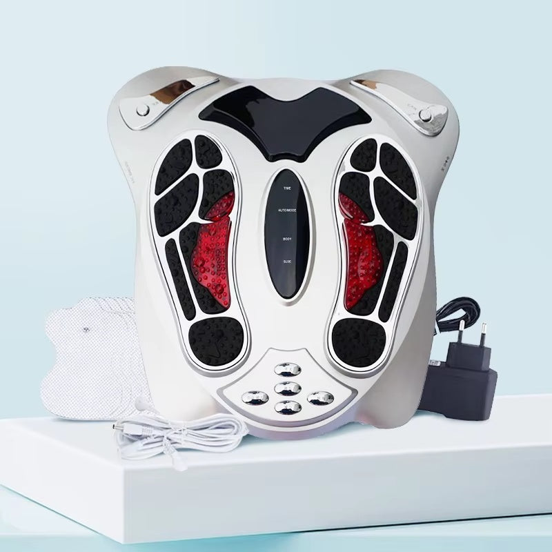 Full Body Soothing Pulse Massager Home Foot Easy Enjoy Meridian Instrument Deep Relaxation Foot Massager